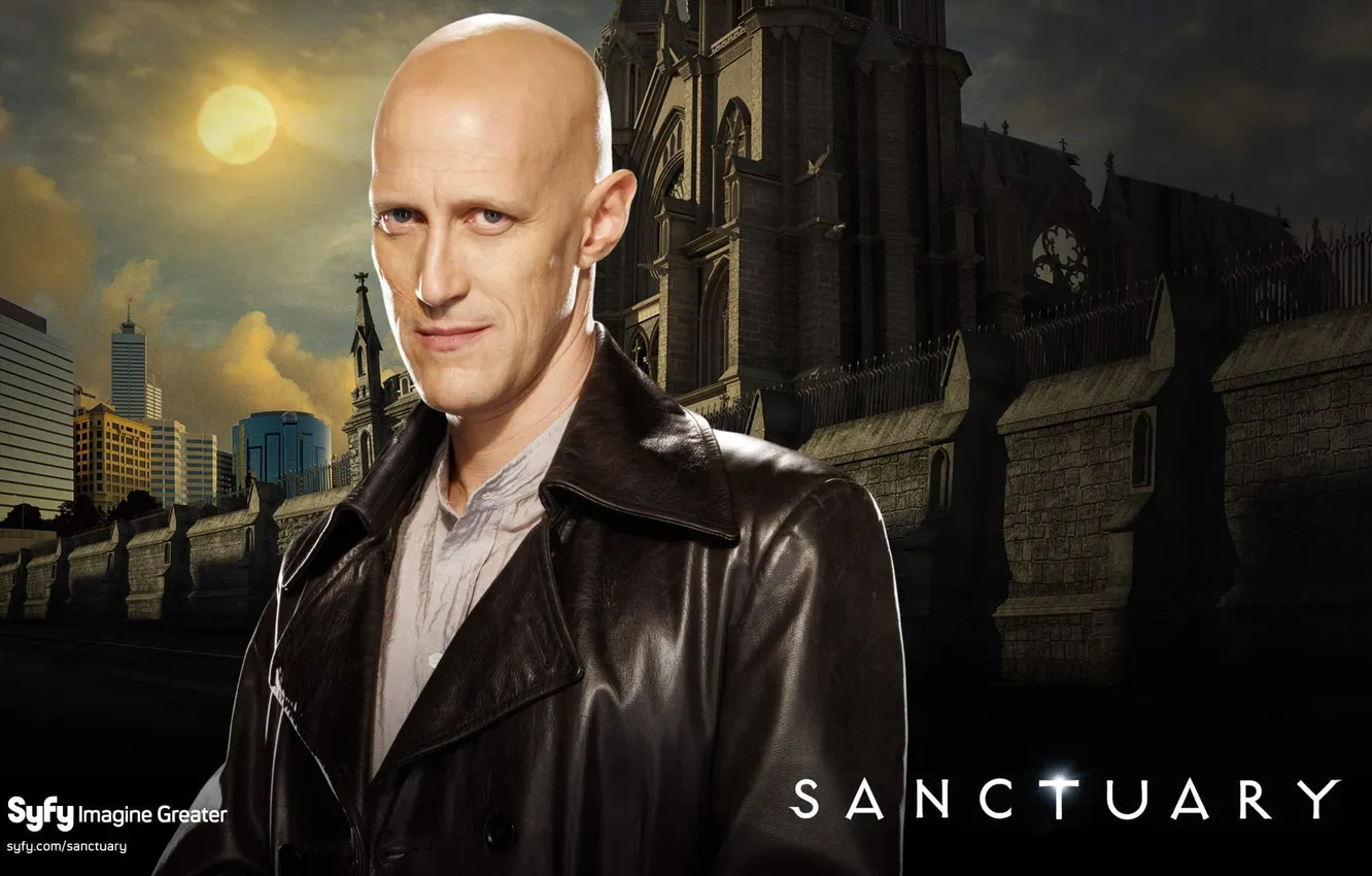 Фото обои Сериал, убежище, sanctuary, Монтагью Джон Друитт, Кристофер Хейердал