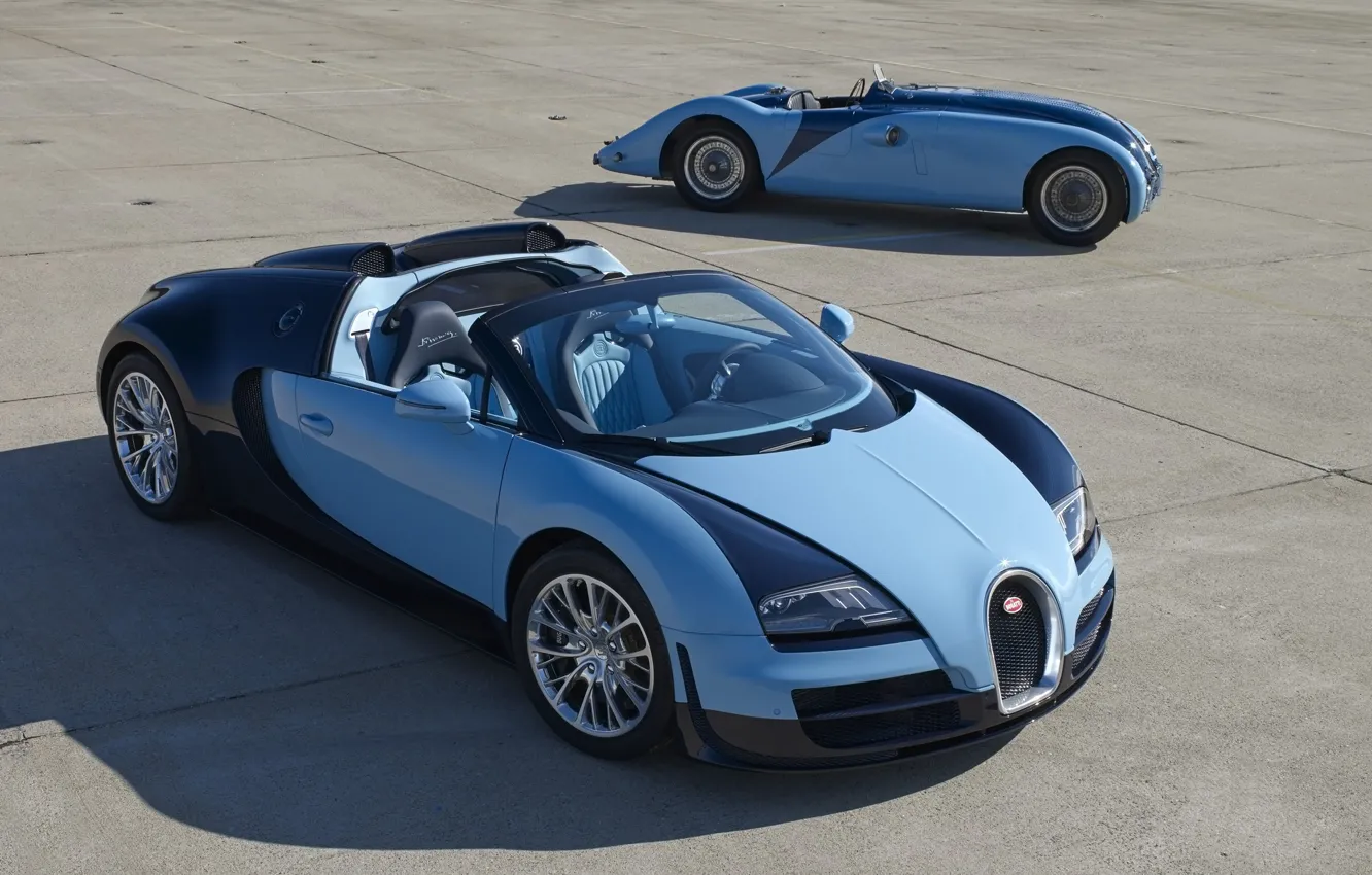 Фото обои Bugatti, Veyron, Grand Sport, Vitesse