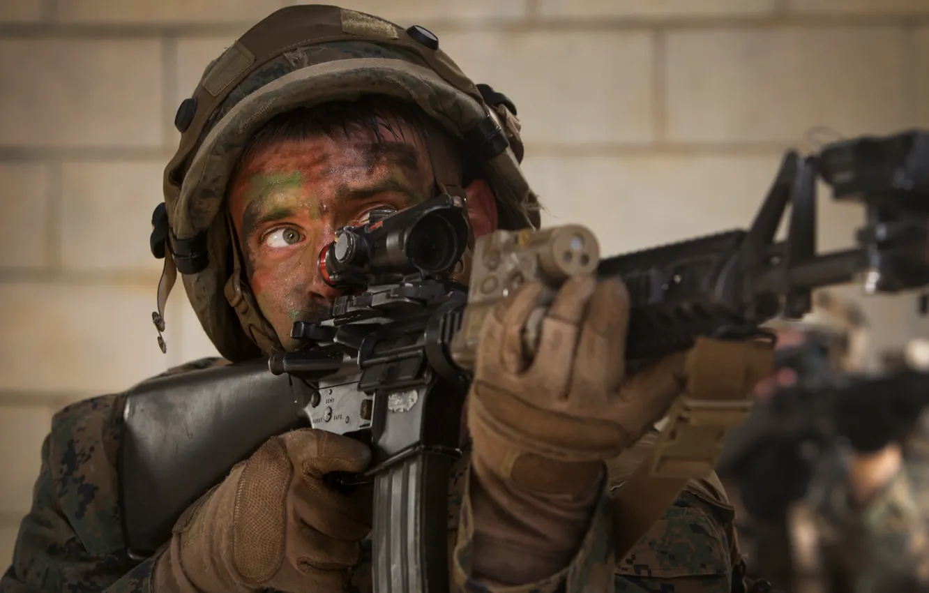 Фото обои оружие, армия, солдат