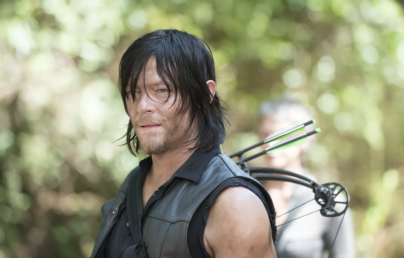 Фото обои сериал, The Walking Dead, Ходячие мертвецы, Norman Reedus, Daryl Dixon