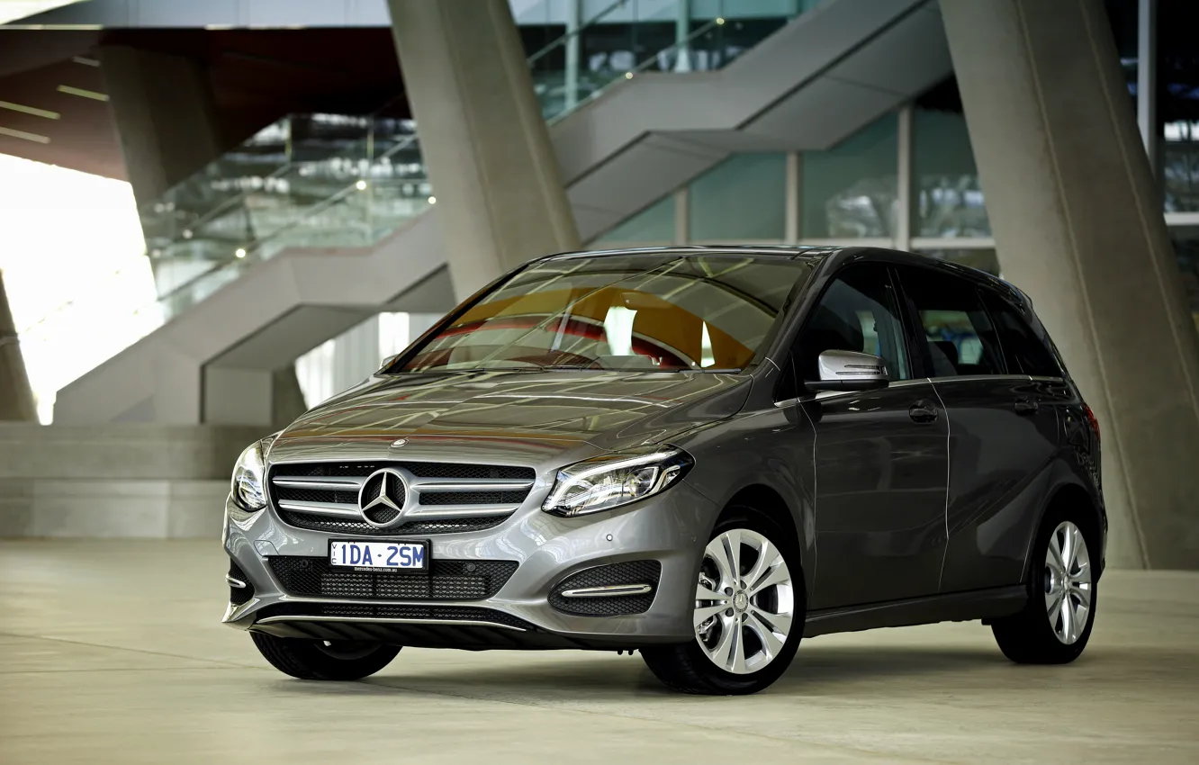 Фото обои Mercedes-Benz, мерседес, AU-spec, 2015, W246, B 200, Urban Line