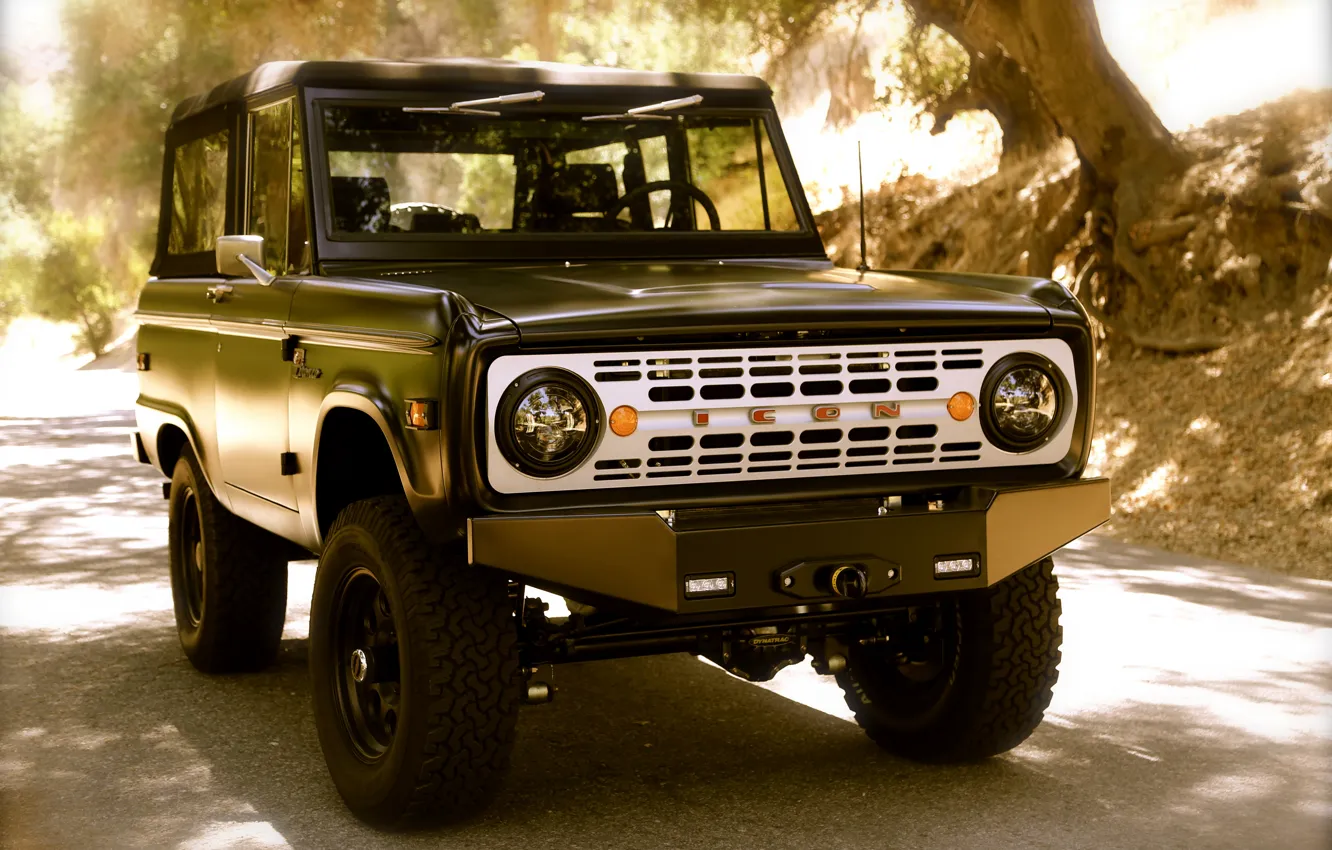 Фото обои Ford, внедорожник, 2012, Bronco, ICON BR