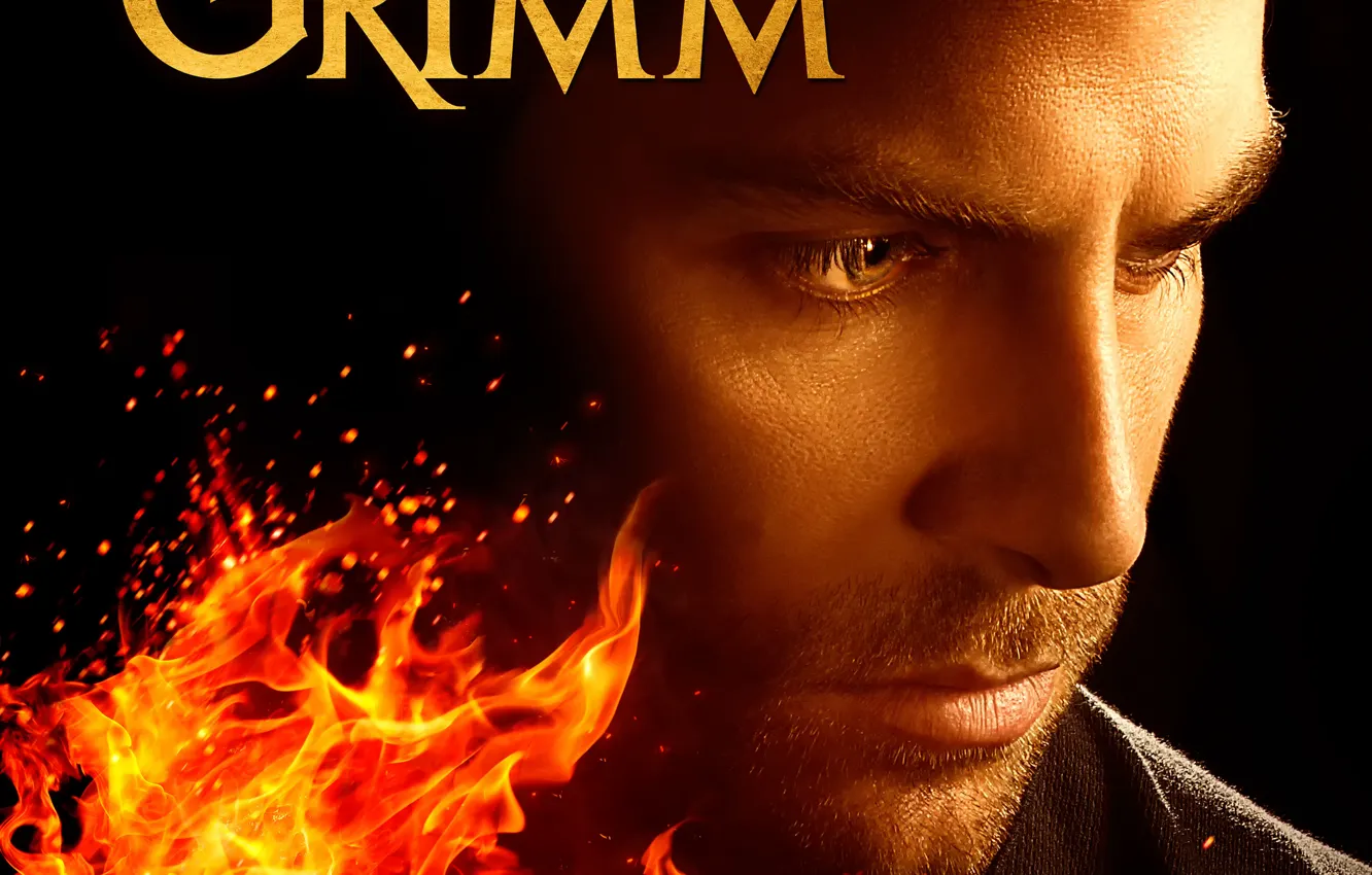 Фото обои постер, Grimm, David Giuntoli, 2015