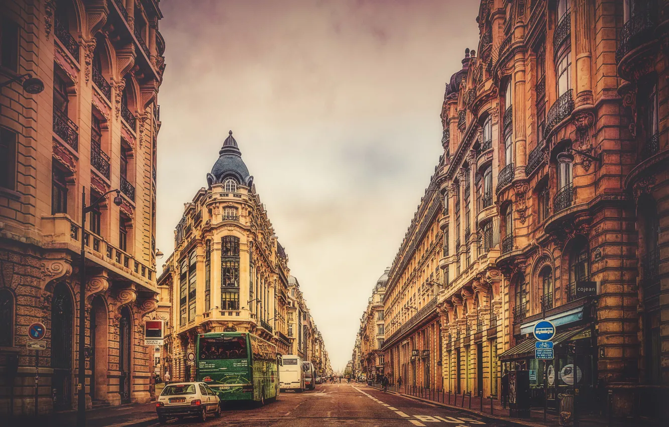 Фото обои Paris, France, street, people, everyday life, urban scene