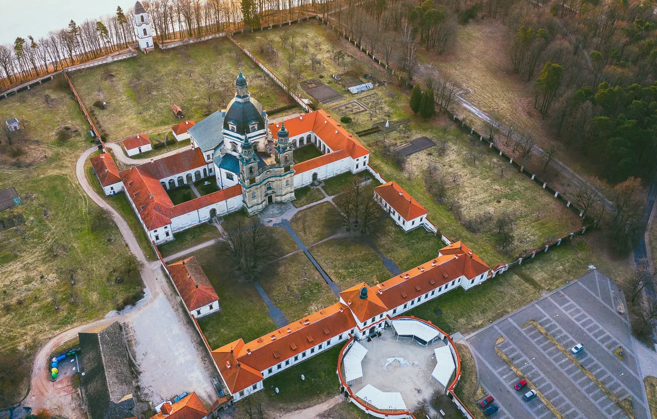 Фото обои Lietuva, Kaunas, Monastery, Pažaislis
