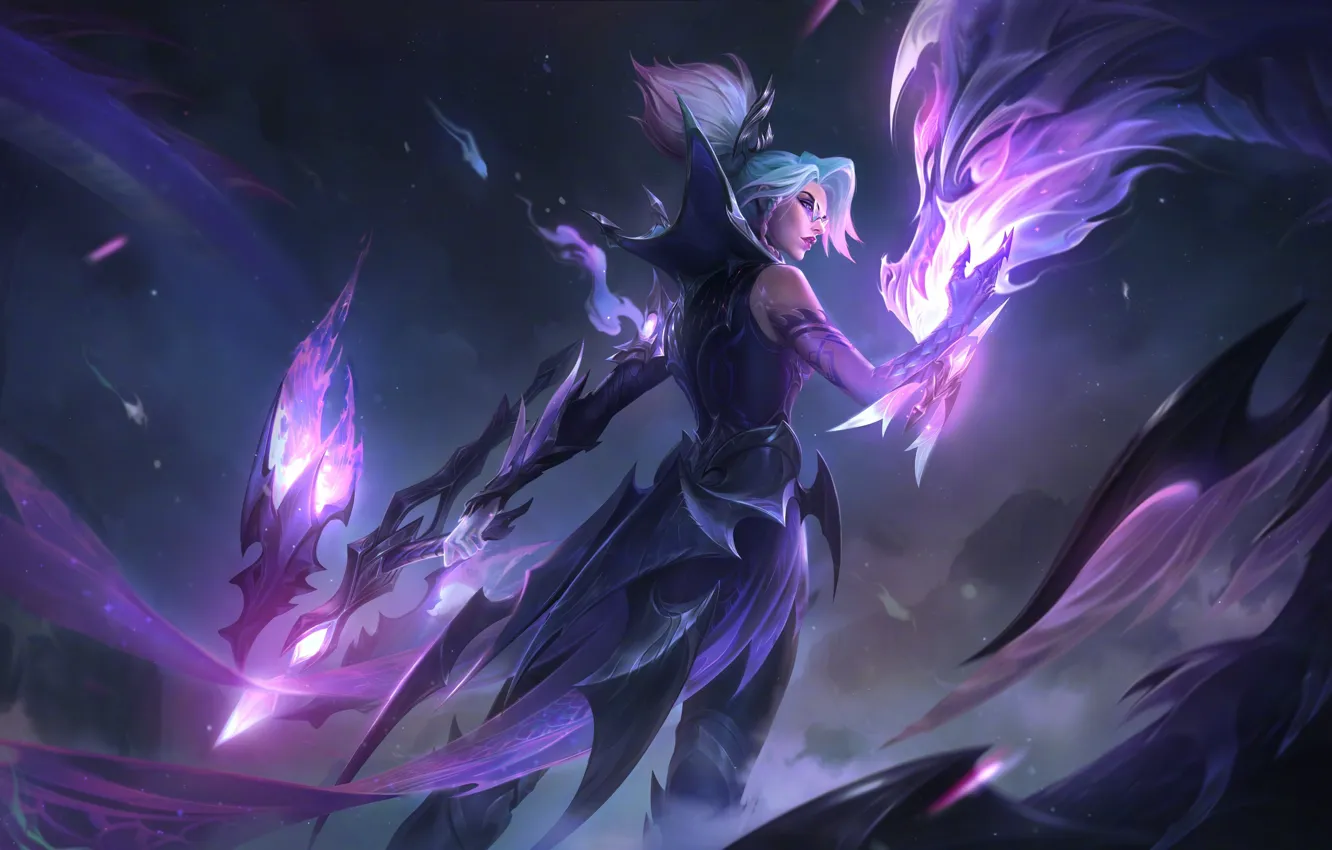 Фото обои League of Legends, Fiora, Rakan