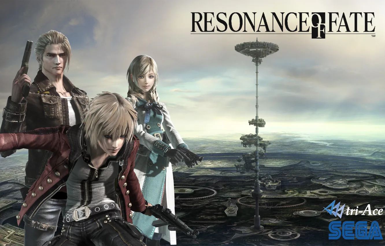 Фото обои resonance of fate, tri-Ace, Sega, Leanne, Zephyr, Vashyron, End of Eternity