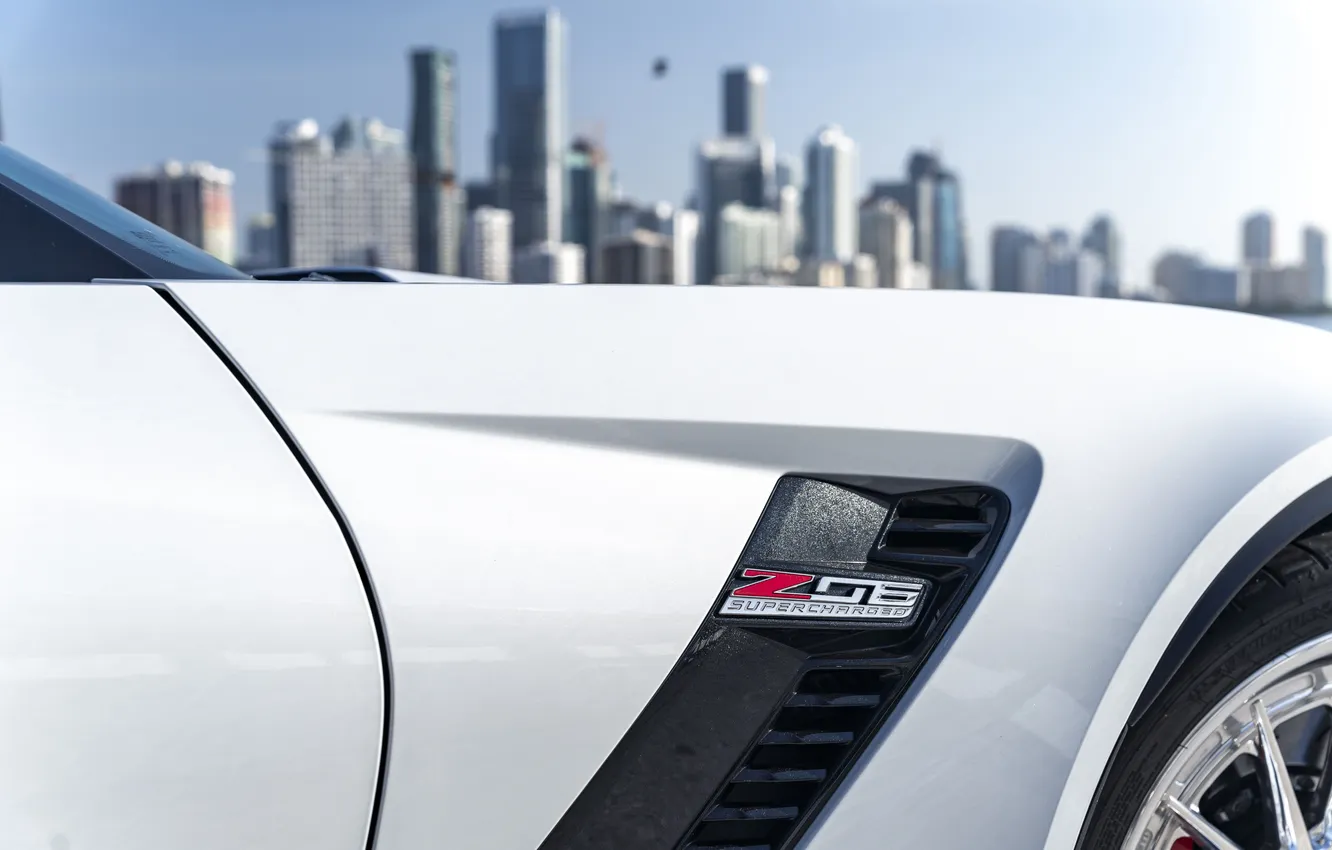 Фото обои car, Z06, wallpaper, supercar, Chevy Corvette