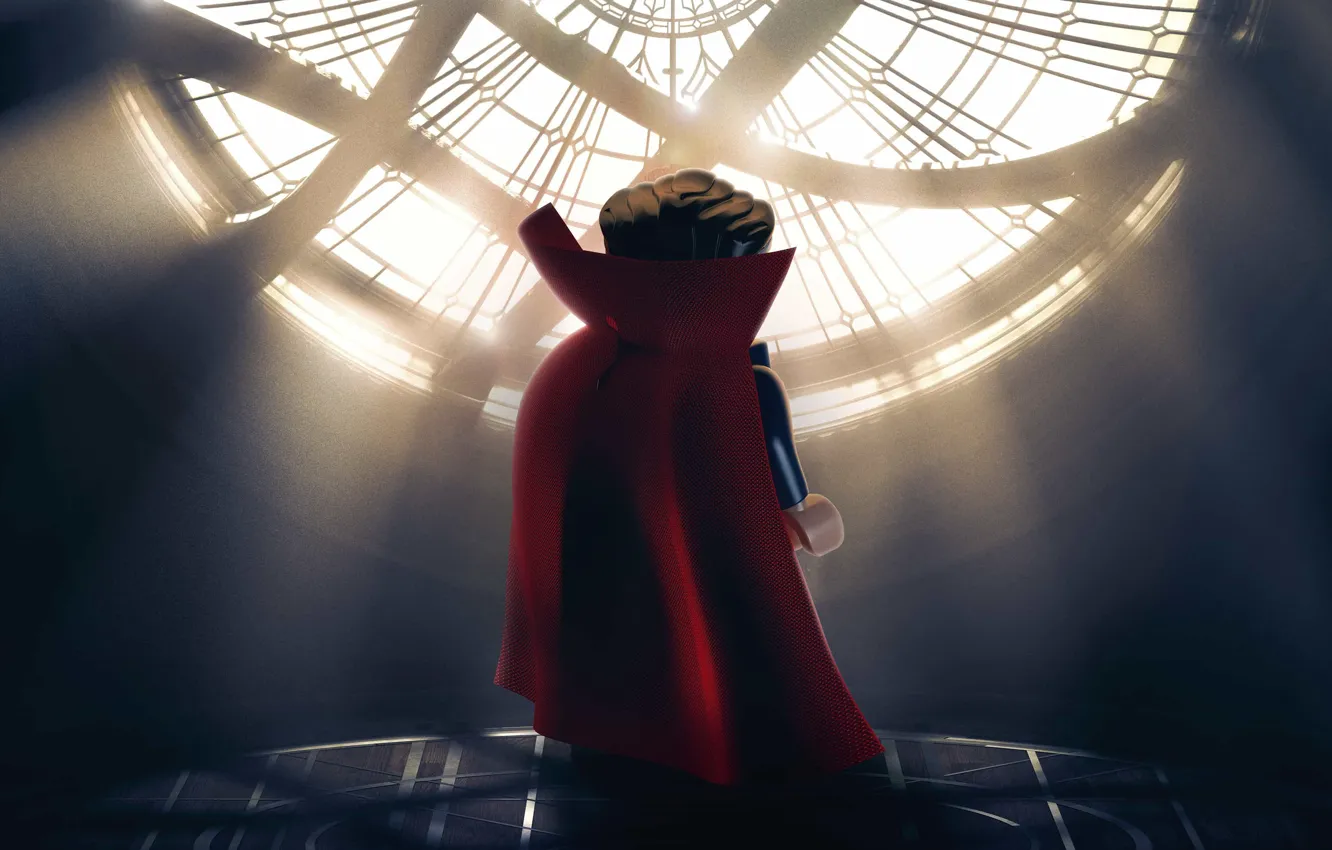 Фото обои toy, Lego, hero, yuusha, Doctor Strange, mahou, Lego Doctor Strange