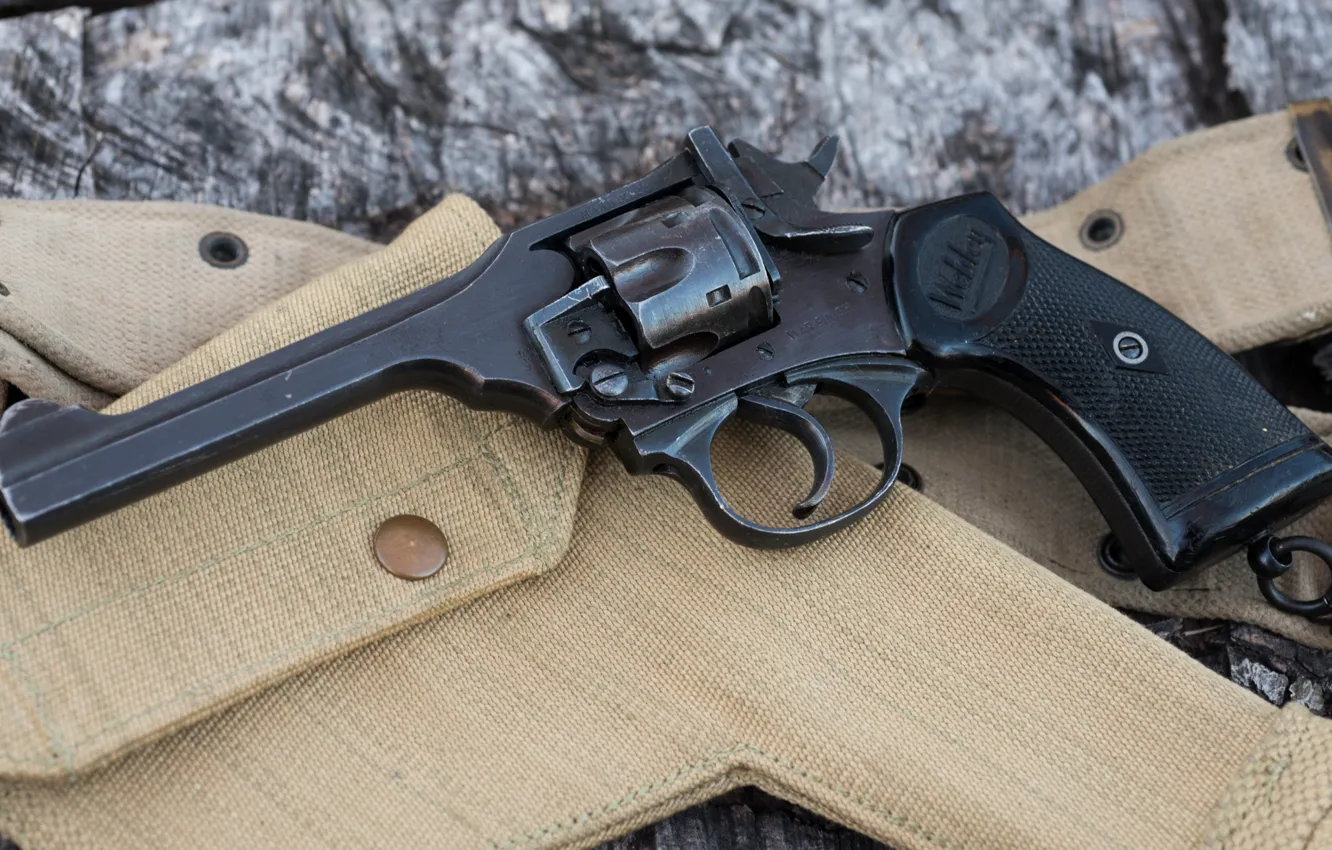 Фото обои оружие, револьвер, 1944, Webley, Mark IV