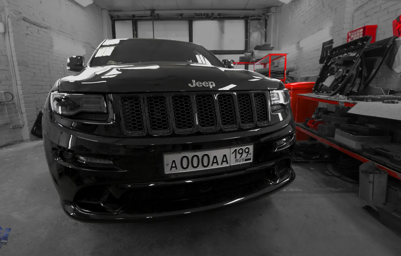 Фото обои car, srt, black, cars, srt8, jeep, dmitrybimmer, proservice