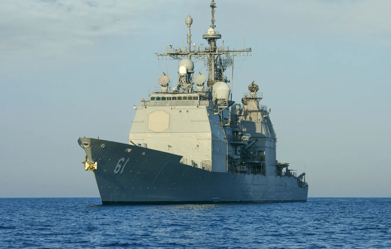 Фото обои крейсер, ракетный, USS Monterey