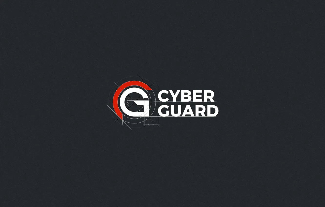 Фото обои минимализм, Логотип, minimalism, Logo, Cyber Guard, Защита, Protect, CyberGuard