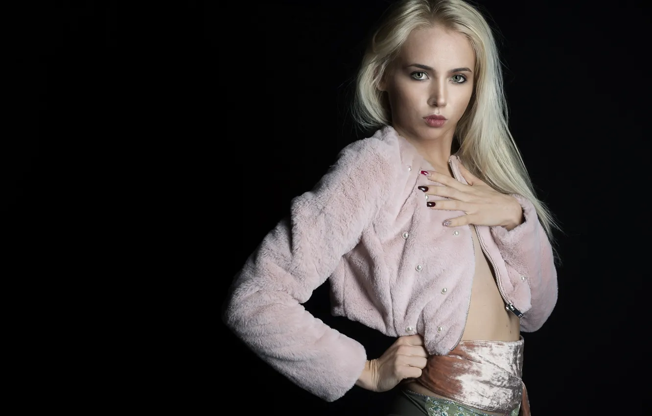 Фото обои взгляд, лицо, волосы, Barbara