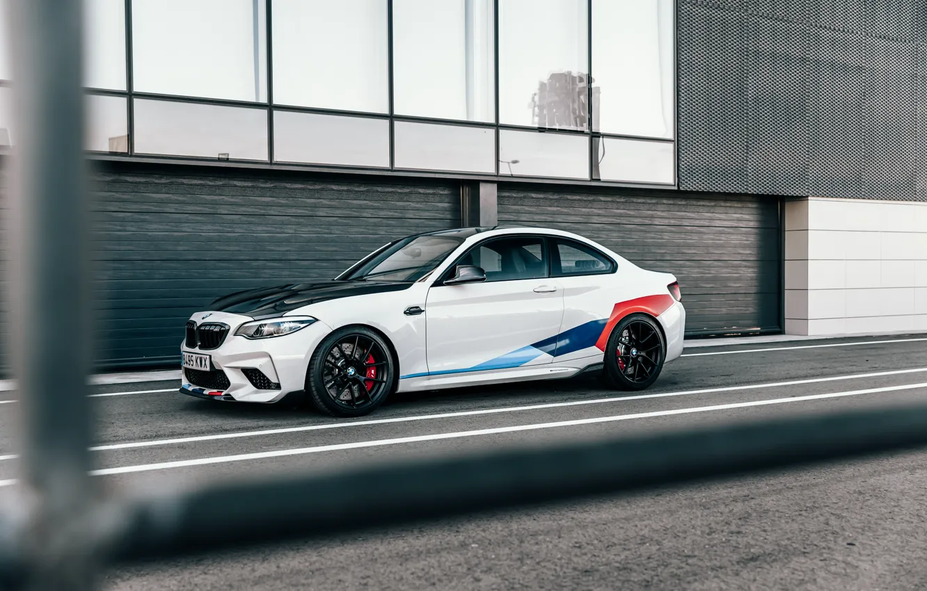 Фото обои BMW, 2018, Competition, F87, BMW M2, M Performance Accessories