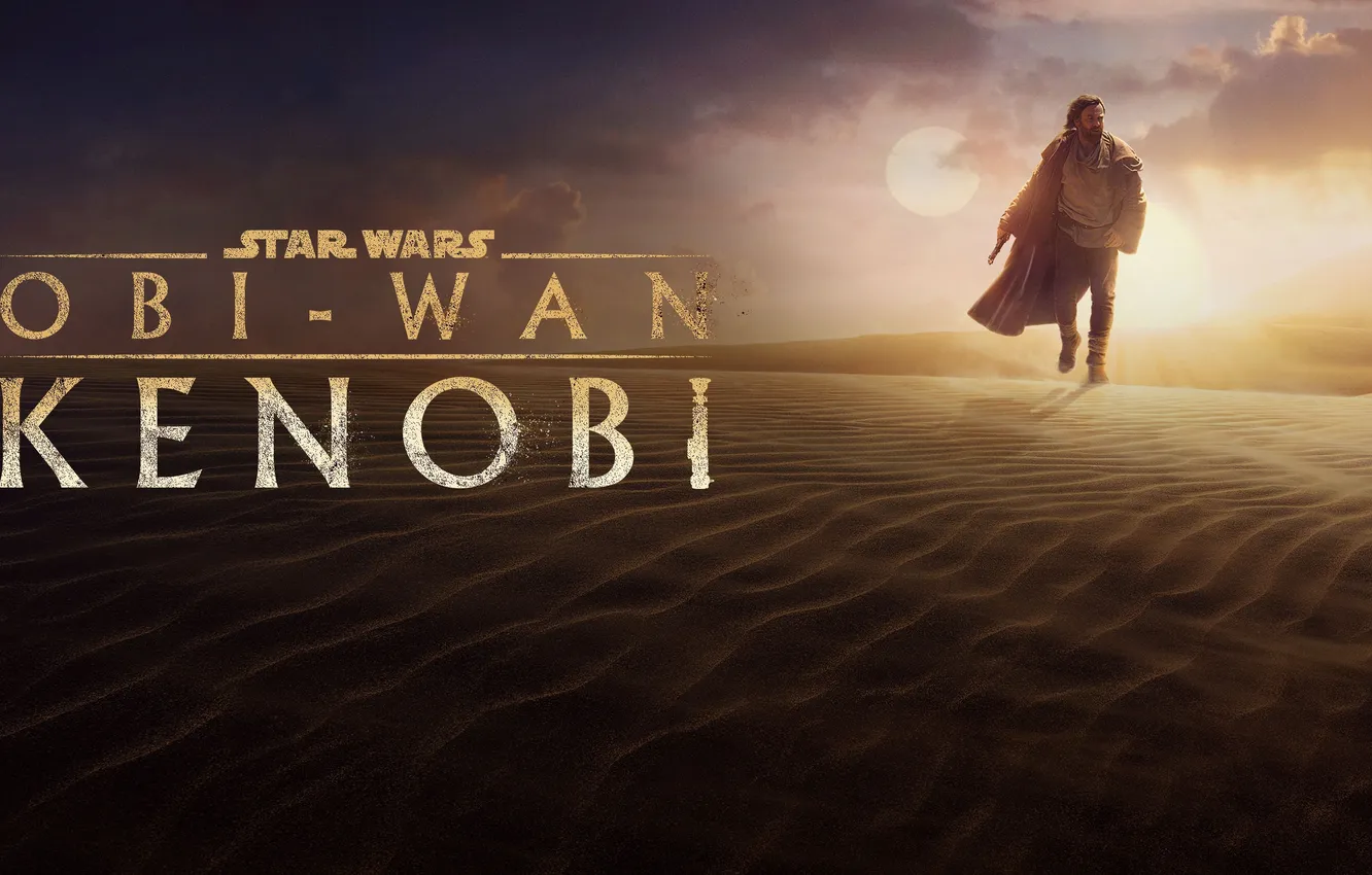 Фото обои лого, Star Wars, сериал, logo, постер, poster, Ewan McGregor, Юэн Макгрегор