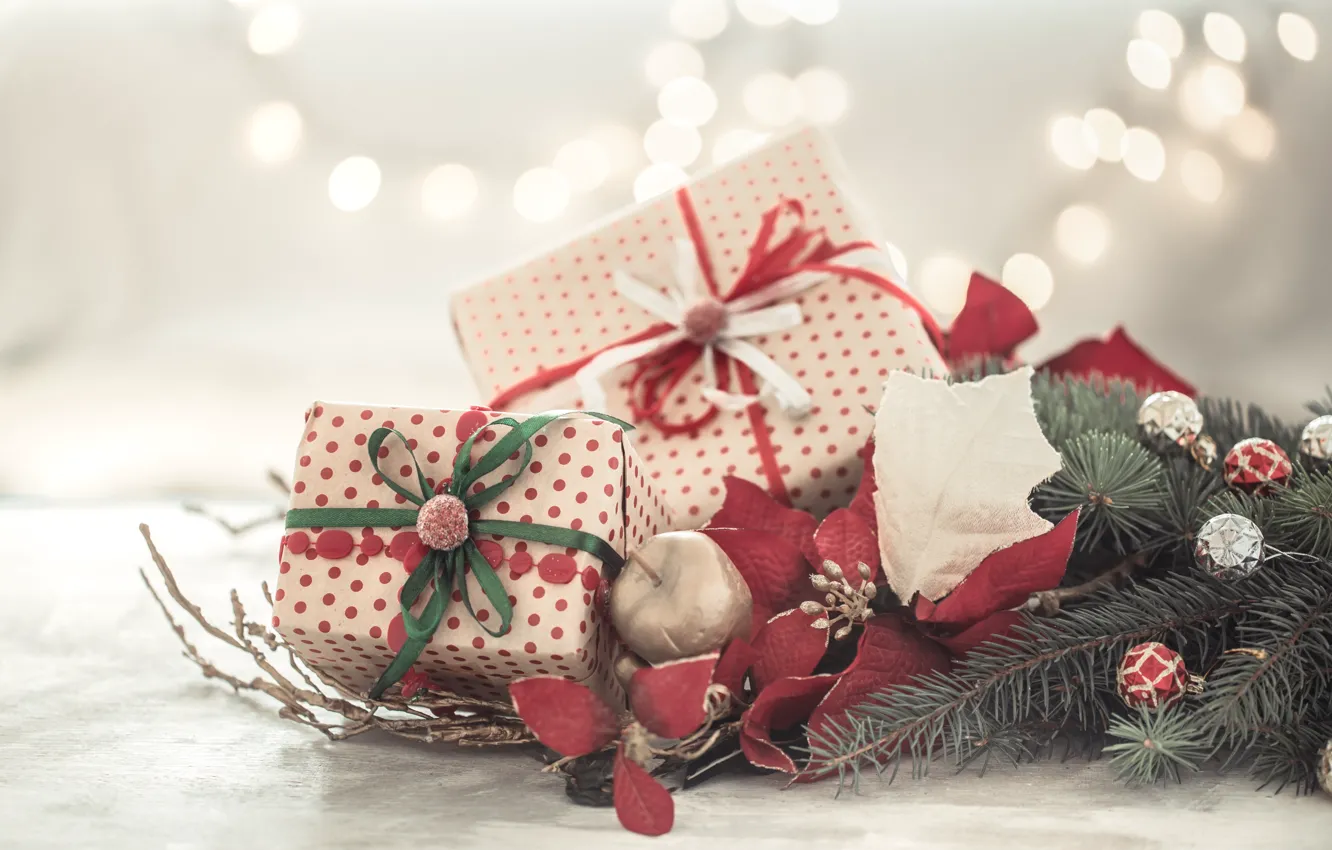 Фото обои украшения, Рождество, подарки, Новый год, new year, Christmas, wood, decoration