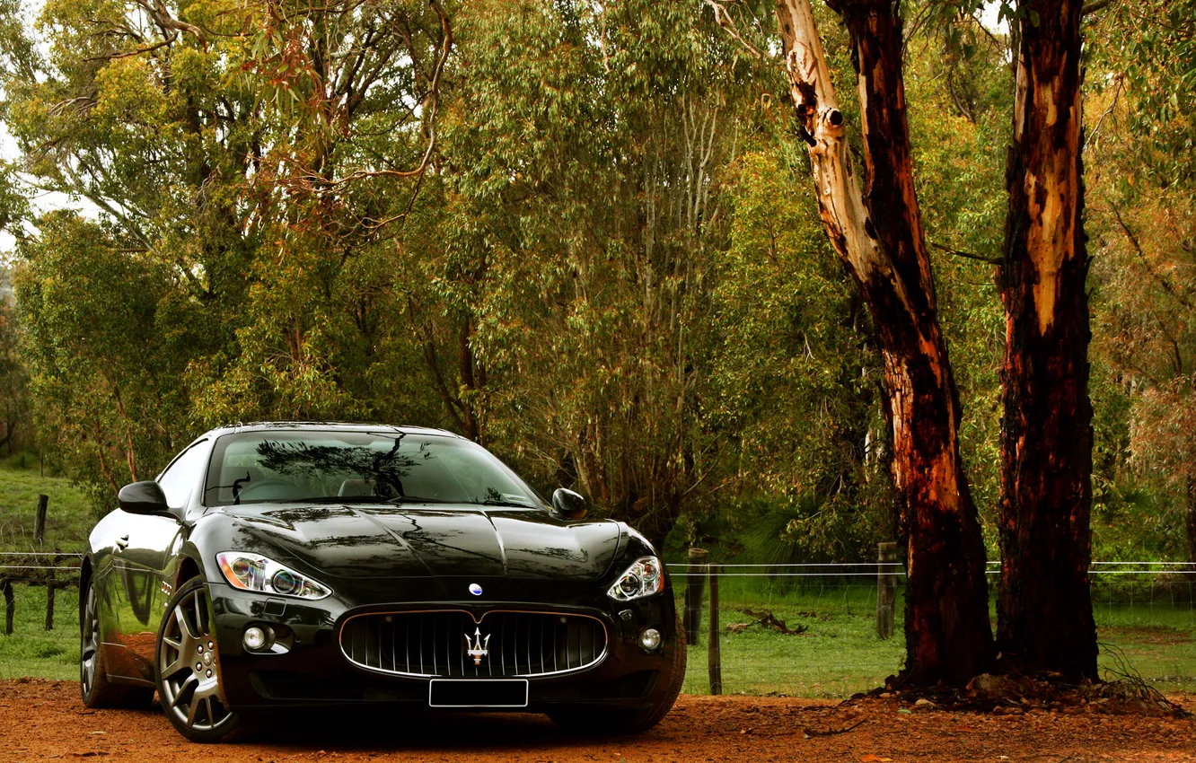 Фото обои природа, Maserati, Granturismo