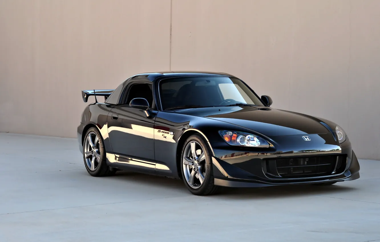 Фото обои Honda, Black, S2000