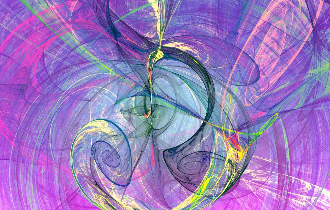 Фото обои линии, цвет, сиреневые