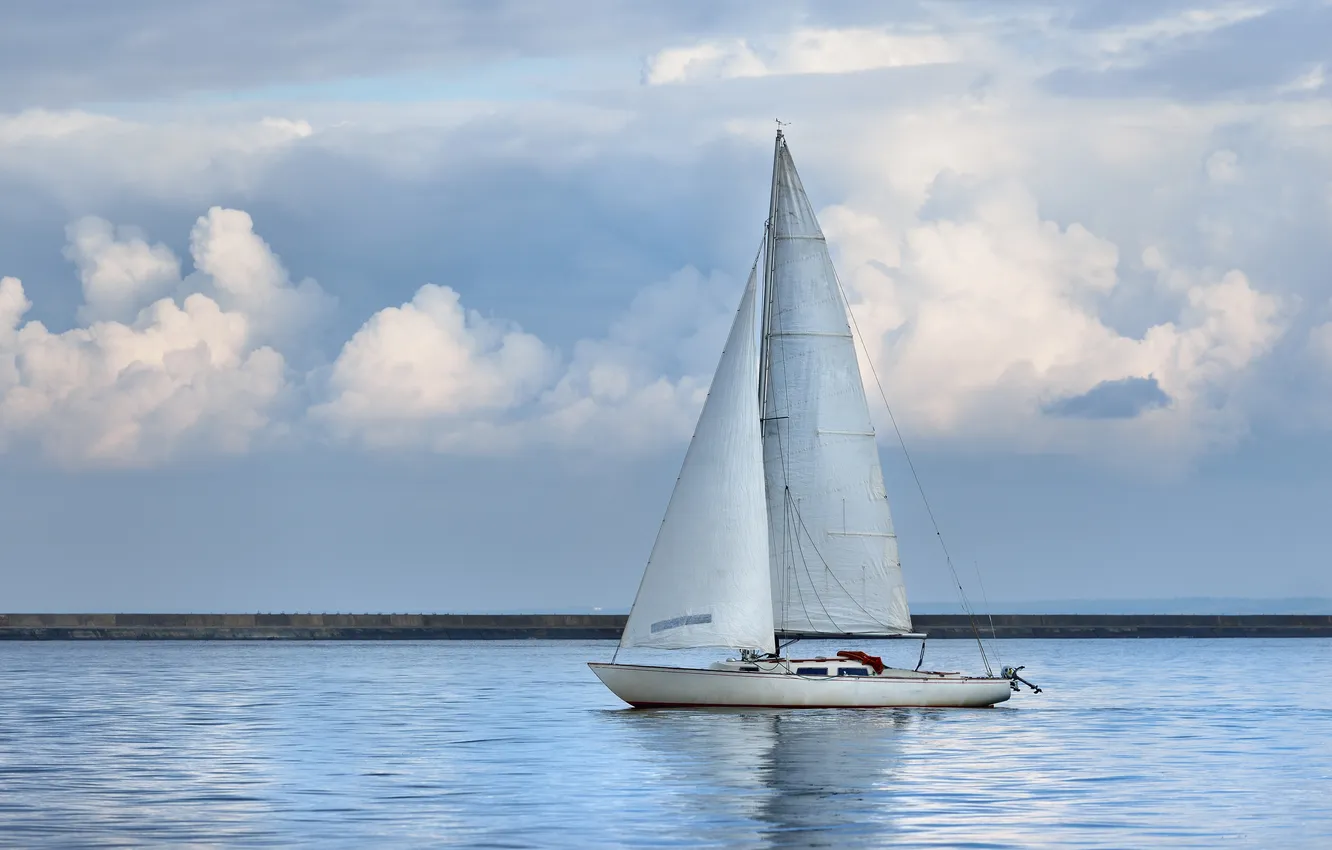 Фото обои yacht, wind, winner, yachting, windy