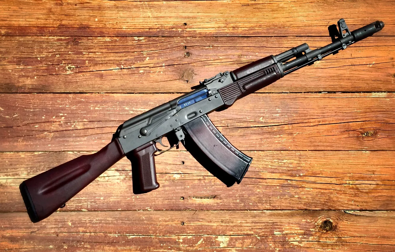 Фото обои оружие, автомат, Калашникова, Ак-74