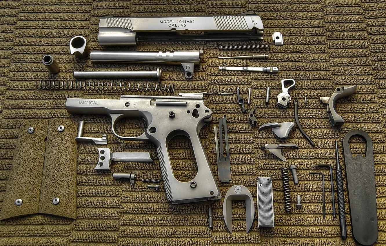 Фото обои пистолет, оружие, детали