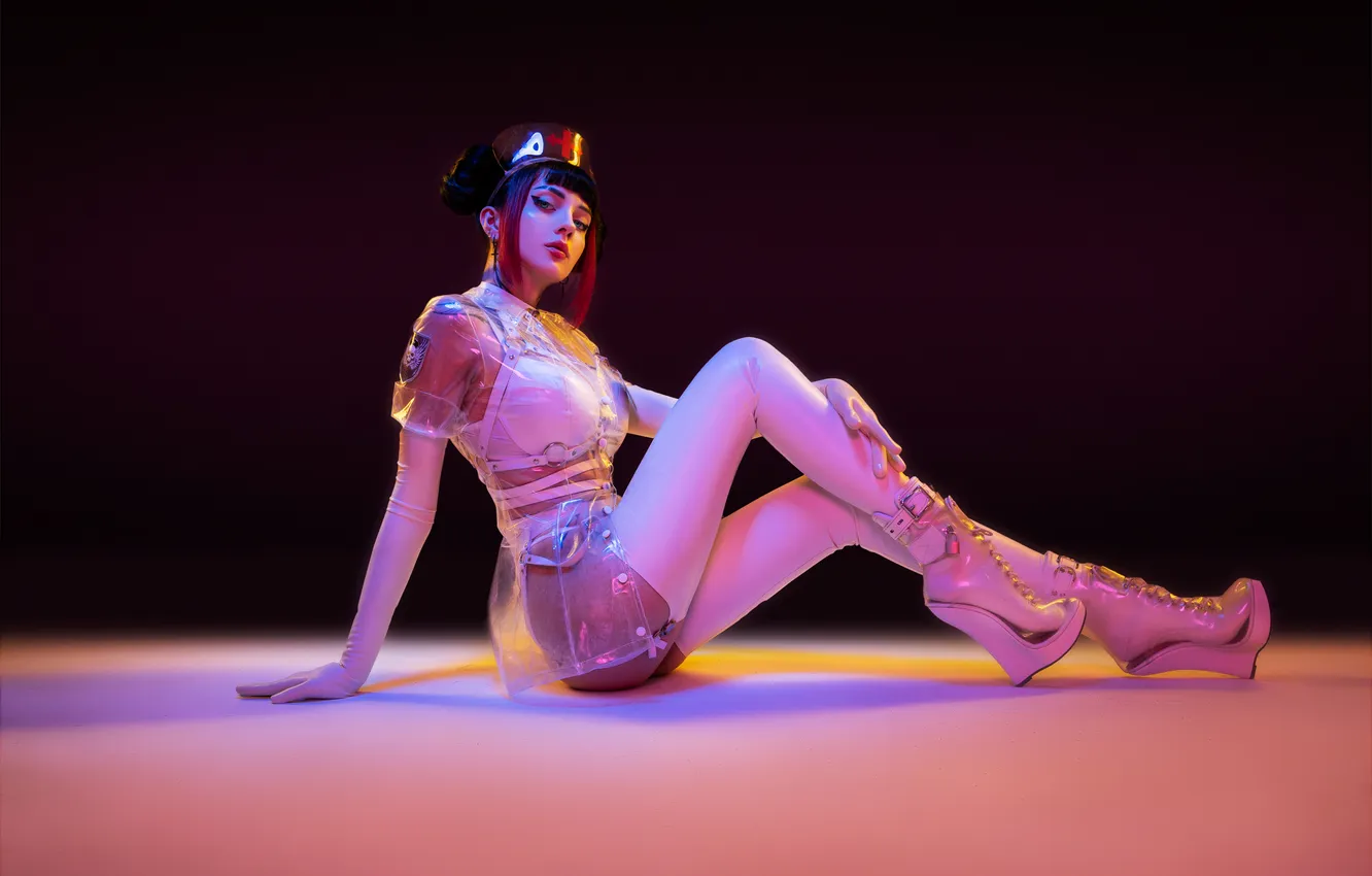 Фото обои косплей, cosplay, xenon, Nurse, Alin Ma, Cosplay Girl