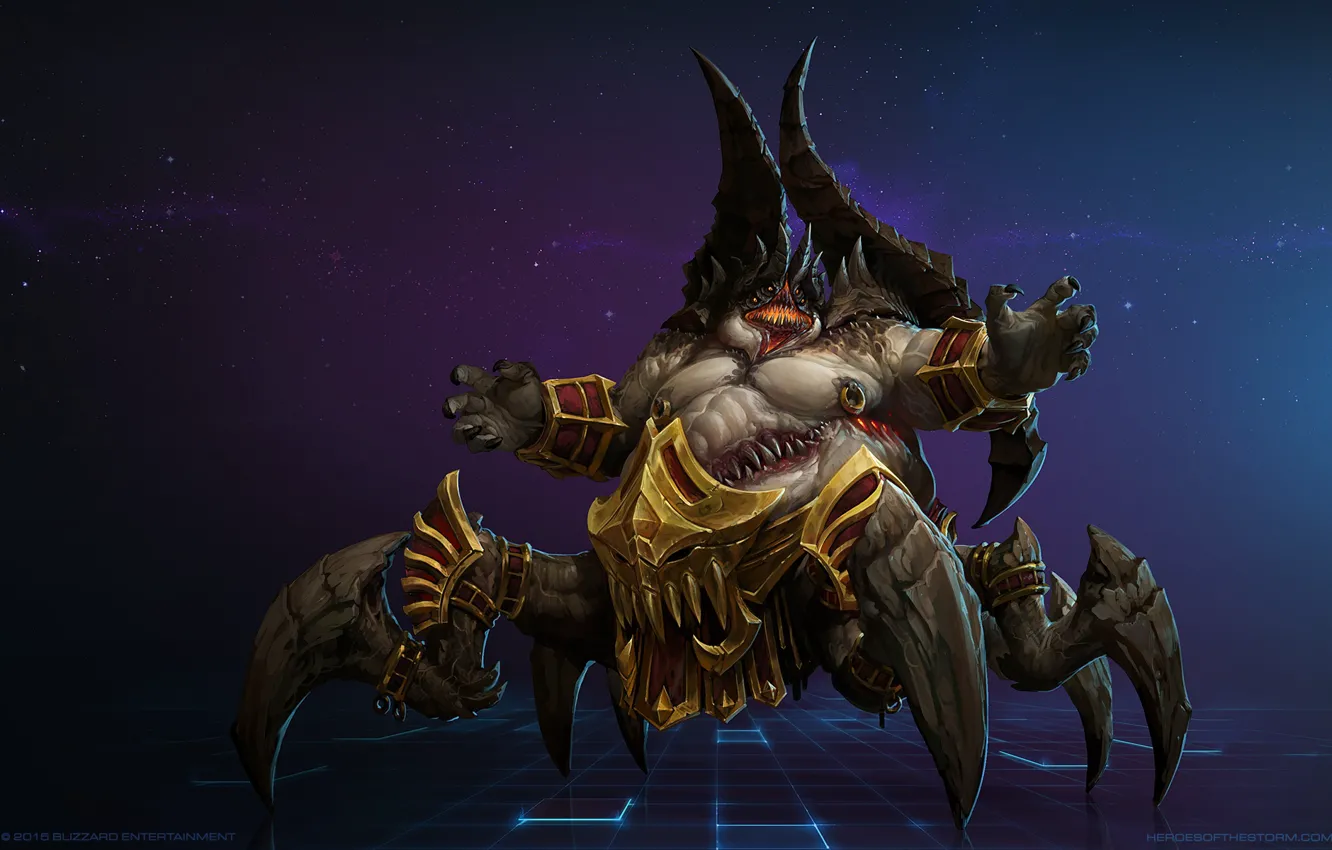 Фото обои Blizzard, Diablo 3, Diablo, Mr--Jack, Azmodan, Character, Lord of Sin, Mr Jack