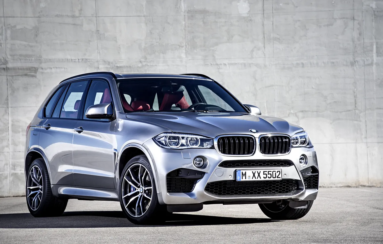 Фото обои фото, BMW, Серый, Автомобиль, 2015, X5 M, Металлик