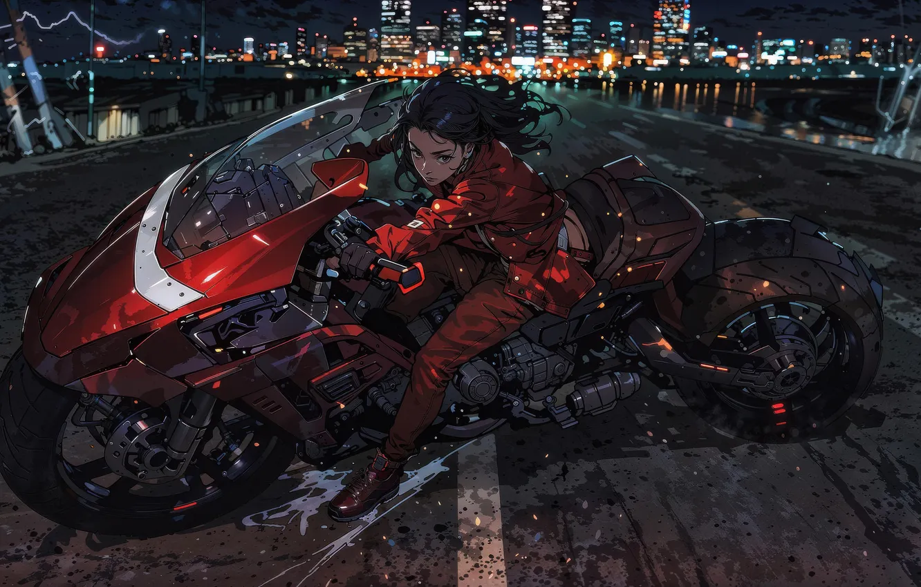 Фото обои rider, akira