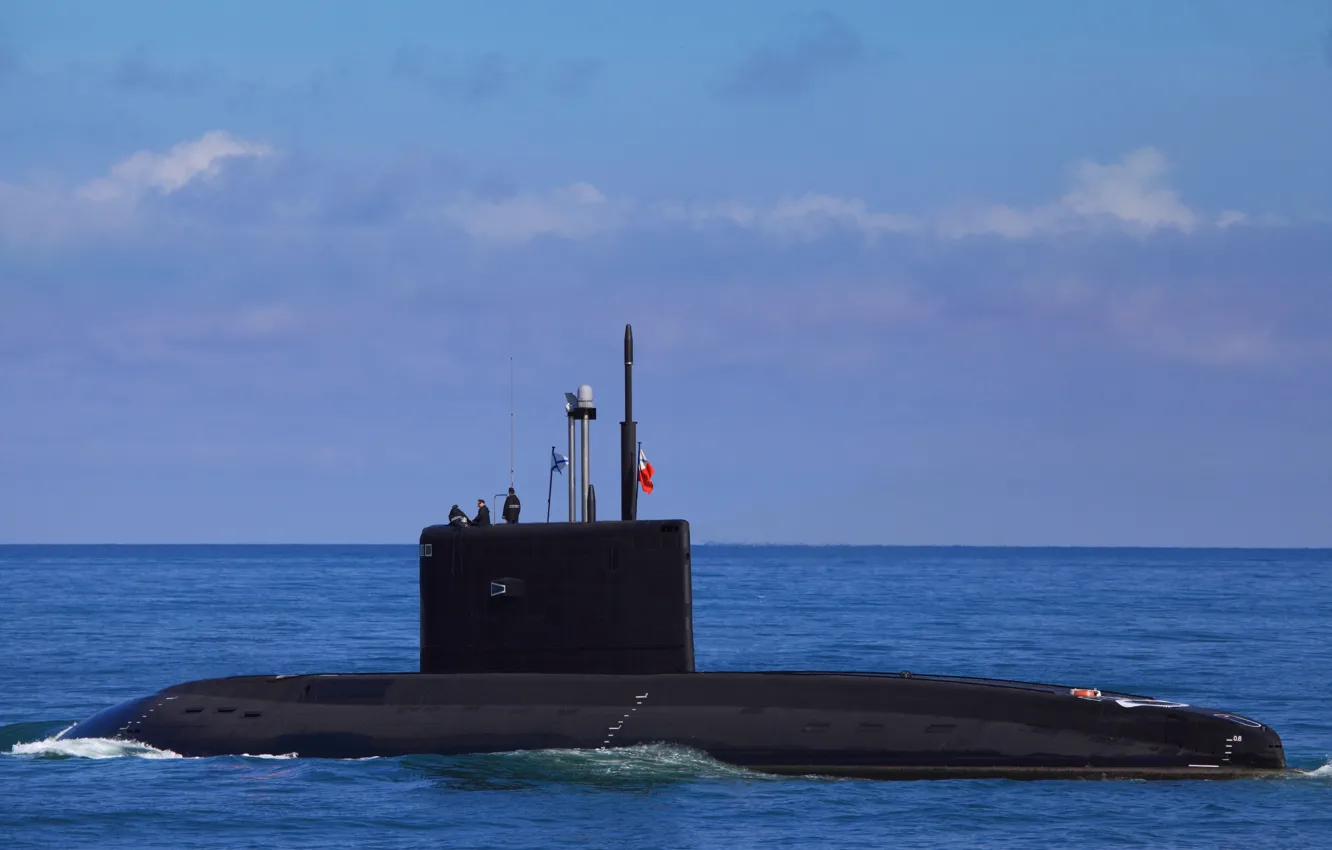 Фото обои лодка, ВМФ, подводная, Черное море, &ampquot;Новороссийск&ampquot;, Дизельная