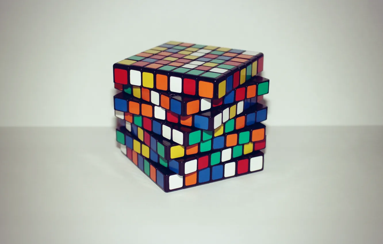 Фото обои кубик, Puzzle, Speed Cube, 7x7x7, ShengShou mini