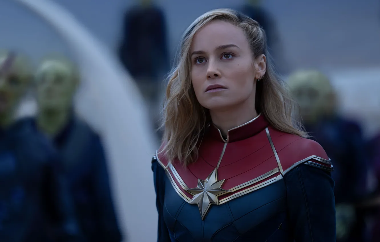 Фото обои Carol Danvers, Captain Marvel, Brie Larson, Marvel Studios, The Marvels