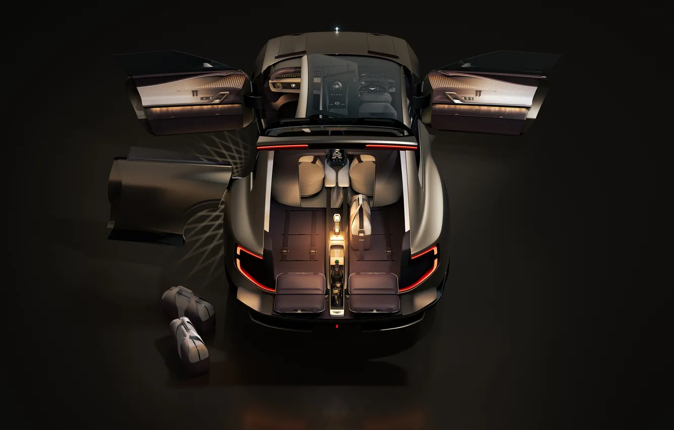 Фото обои Concept, Bentley, концепт-кар, роскошь, люкс, luxury, электромобиль, electric car