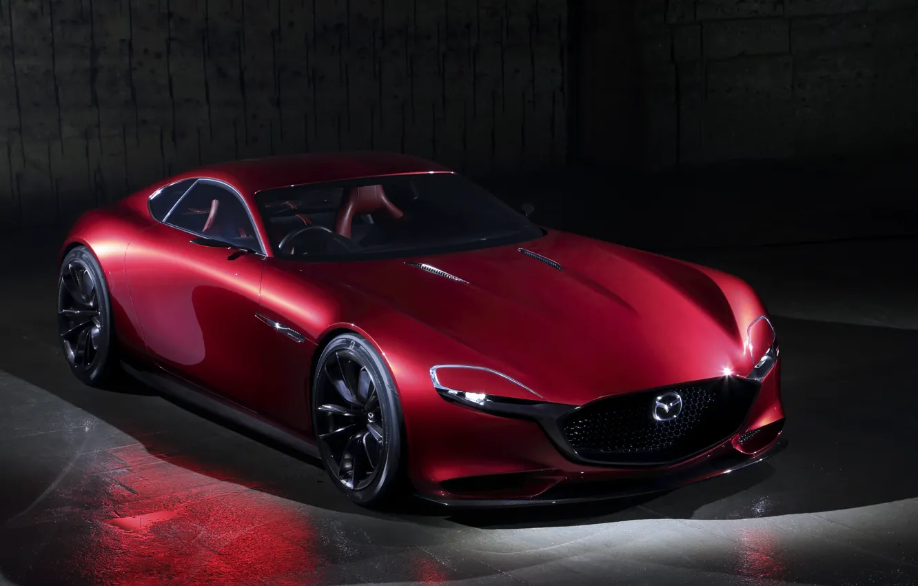 Фото обои Concept, концепт, Mazda, мазда, RX-Vision
