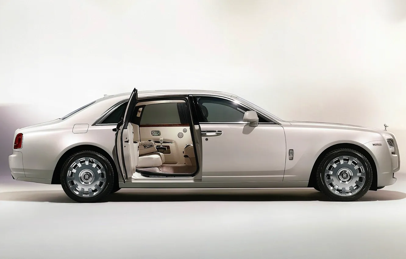 Фото обои Rolls-Royce, лимузин, ролс ройс, дверца