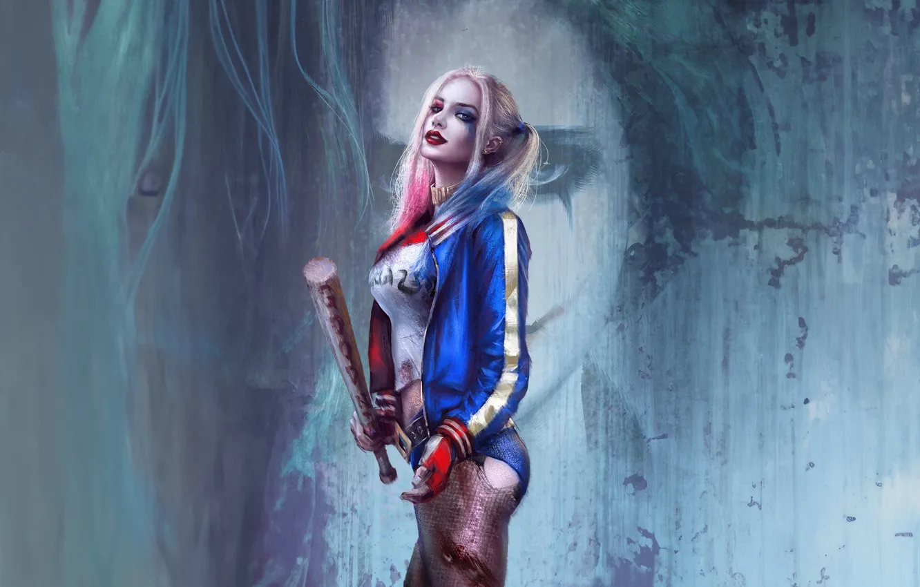 Фото обои fantastic, harley quinn, mistress