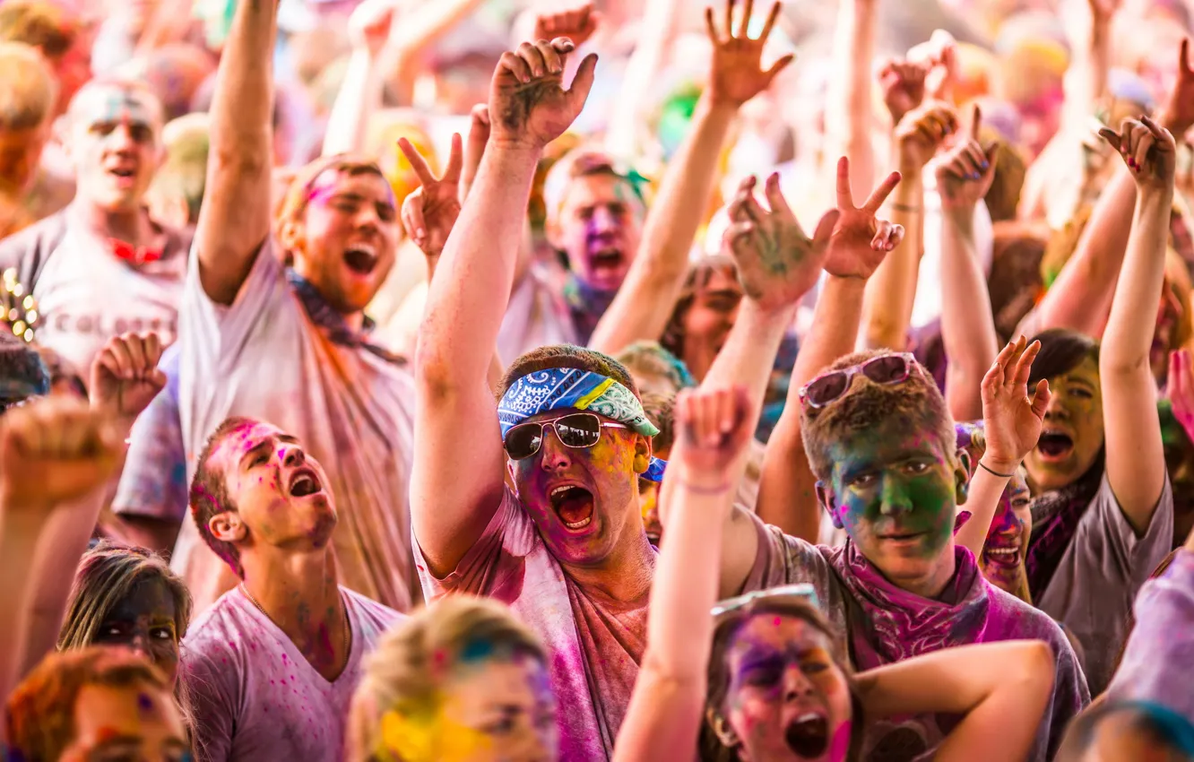 Фото обои Festival of Colors, Salem, Spanish Fork