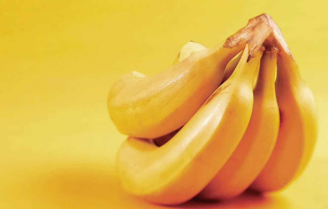 Фото обои Желтый, бананы