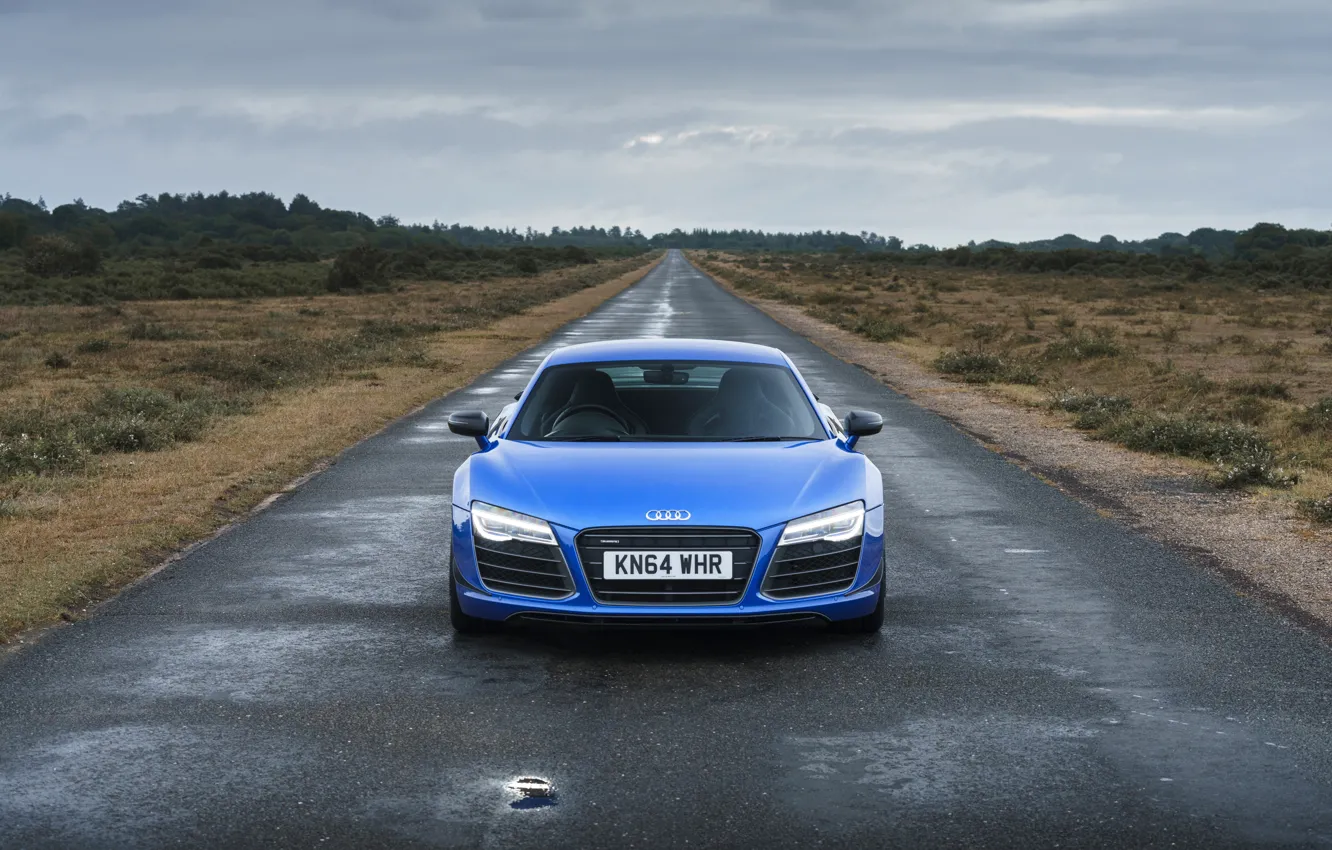 Фото обои Audi, front view, R8, Audi R8 LMX