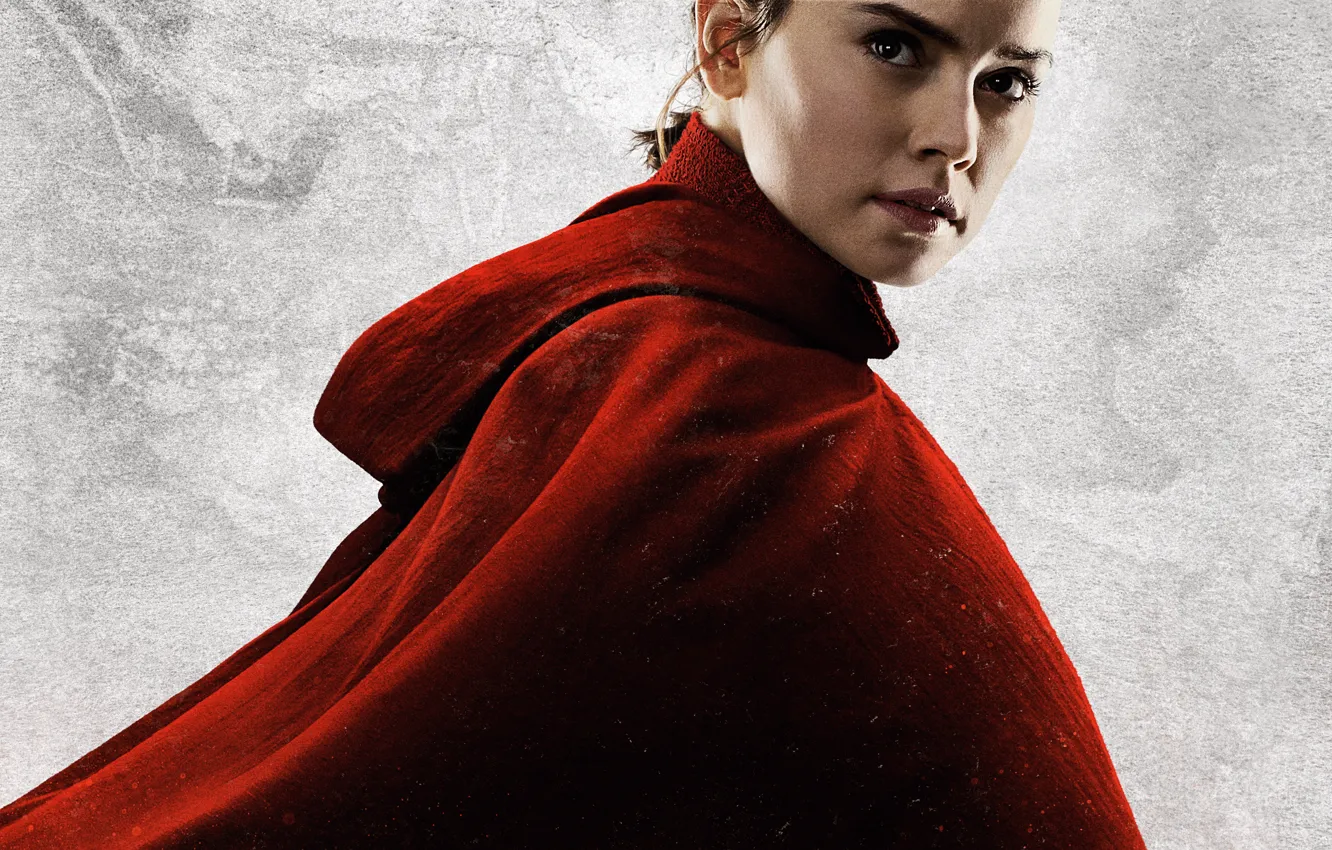 Фото обои Star Wars, Rey, The Last Jedi