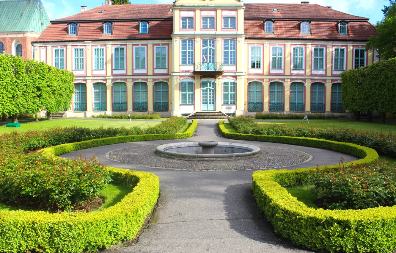 Фото обои house, park, garden