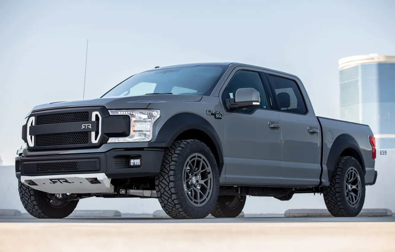 Фото обои Ford, Front, RTR, F-150, Pickup, SEMA 2017, RTR Muscle Truck Concept, Muscle Truck