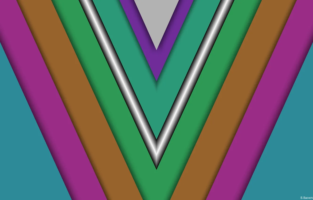 Фото обои тень, треугольник, слой