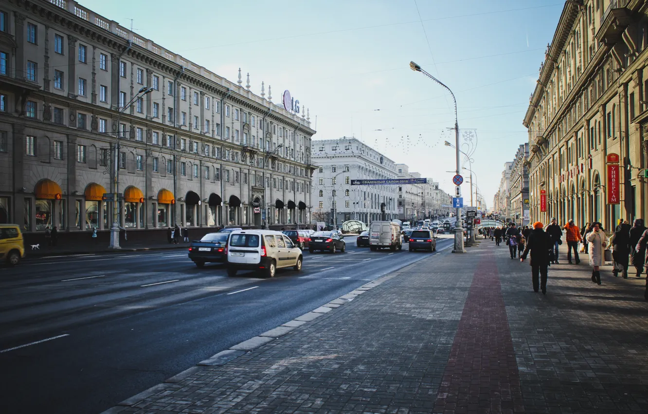 Фото обои city, СССР, Minsk
