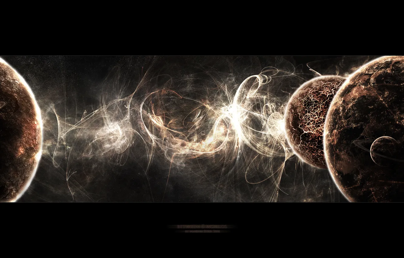 Фото обои space, planets, worlds