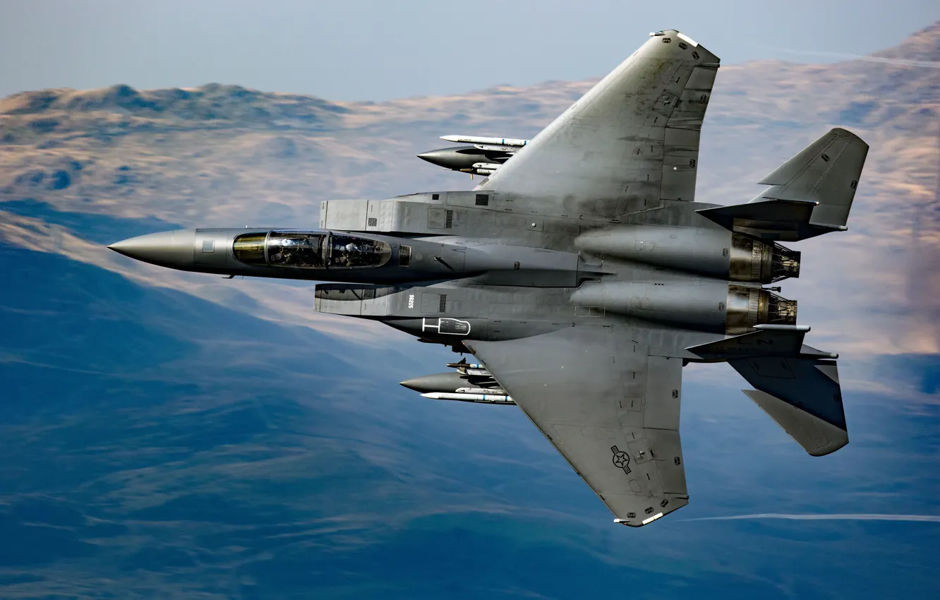 Фото обои истребитель, Eagle, F-15, McDonnell Douglas