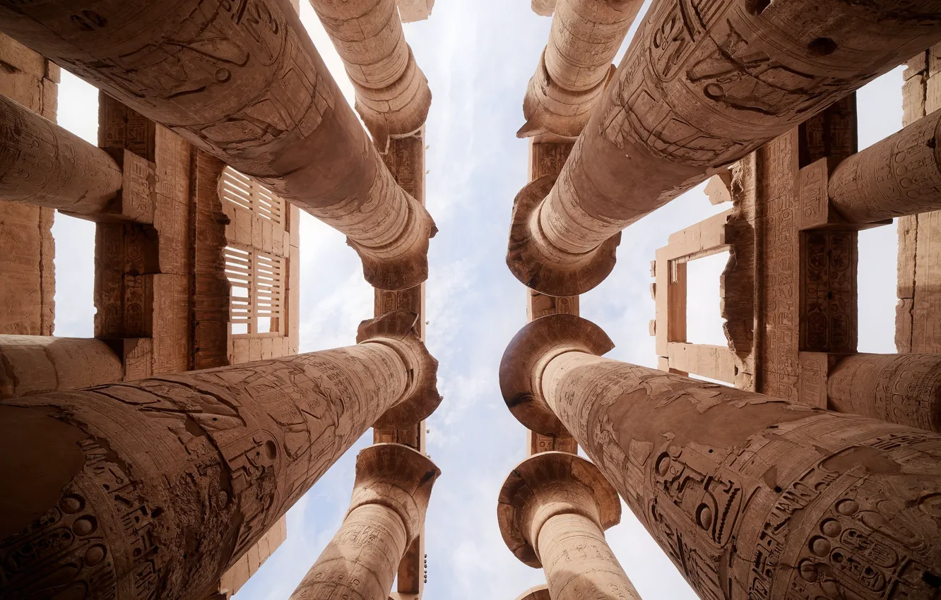 Фото обои ruins, architecture, egypt