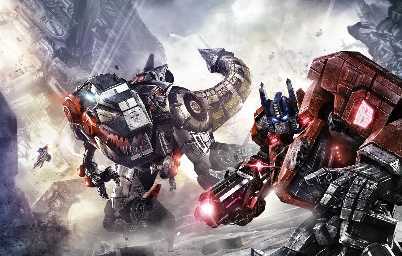 Фото обои Трансформеры, Optimus Prime, Оптимус Прайм, Transformers: Fall of Cybertron, NeoGAF, Cybertron, Autobots, Автоботы